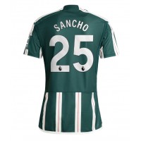 Billiga Manchester United Jadon Sancho #25 Borta fotbollskläder 2023-24 Kortärmad
